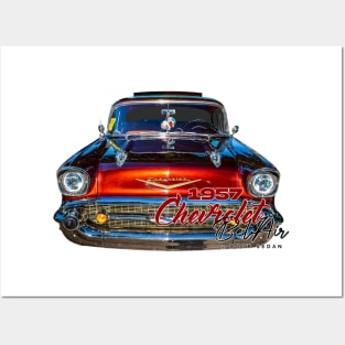 1957 Chevrolet Bel Air 2 Door Sedan Posters and Art